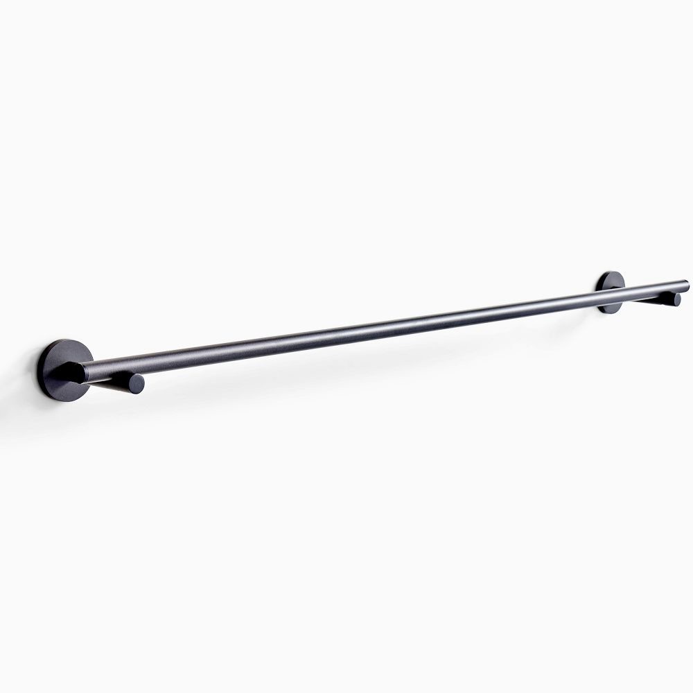 NWT West Elm Modern Overhang Bath Hardware Towel Bar (24") - Dark Bronze